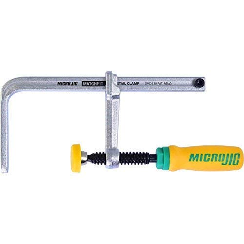 MICROJIG Matchfit DVC-538K2_K2 Dovetail Clamps Set With Soft-Grip Handle, 2-Piece, 2-Pack - Image 2